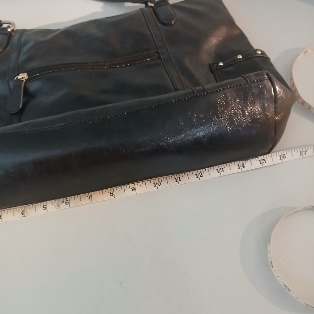 franco Sarto Black Tote Bag - Picture 6 of 8
